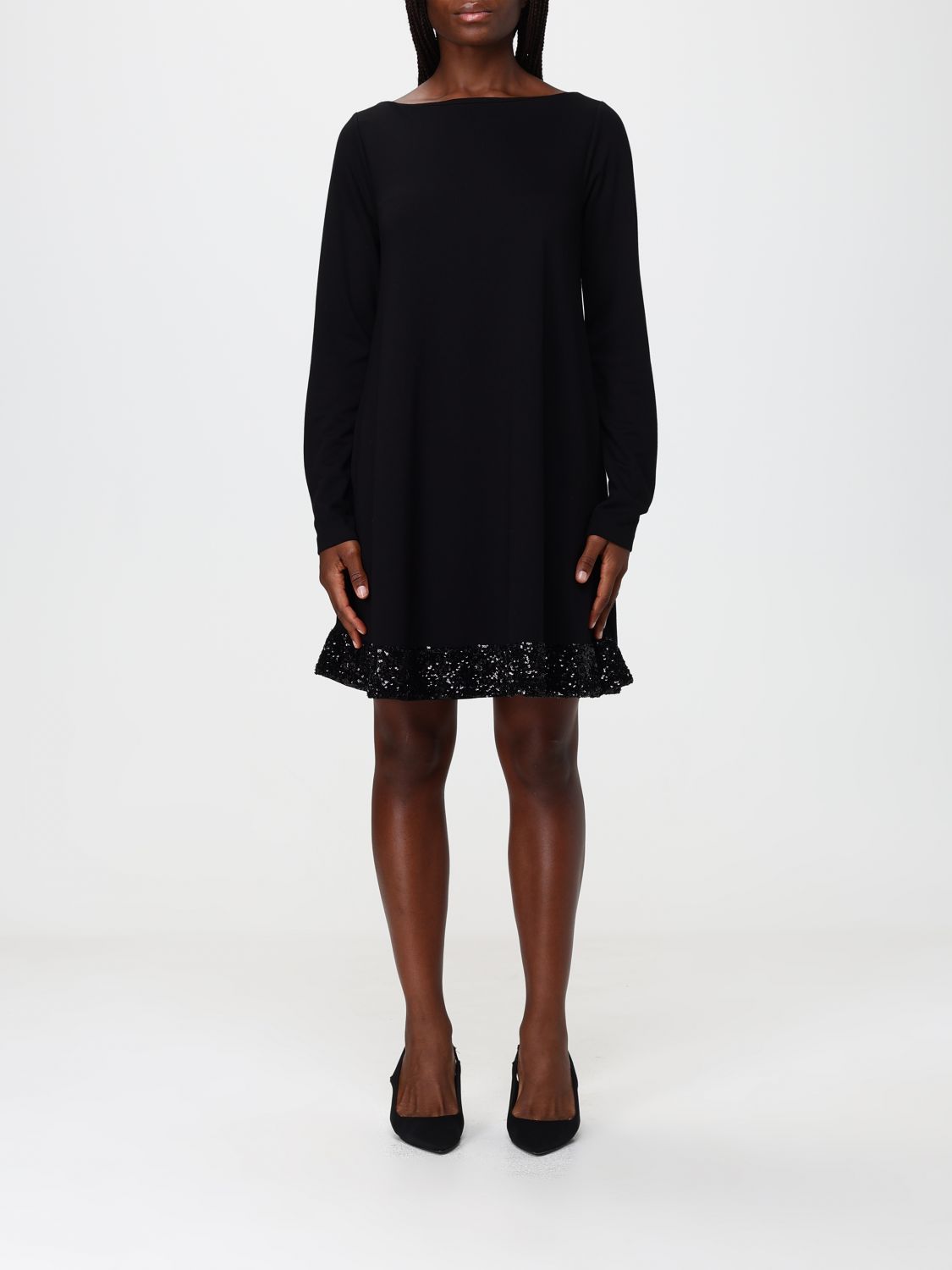 EMPORIO ARMANI Dress Woman color Black