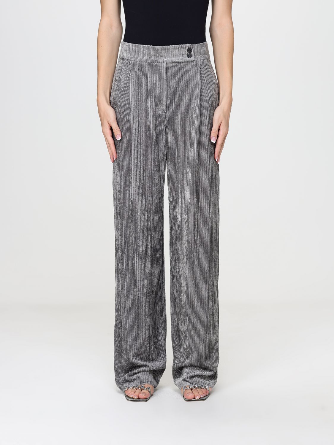 EMPORIO ARMANI Pants Woman color Grey