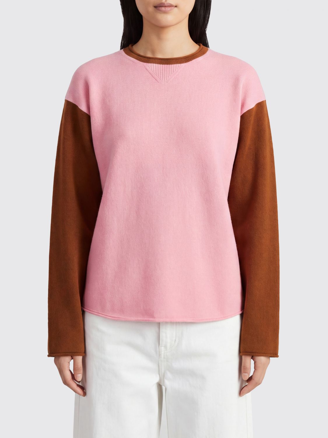 Guest In Residence T-Shirt Woman color Earth
