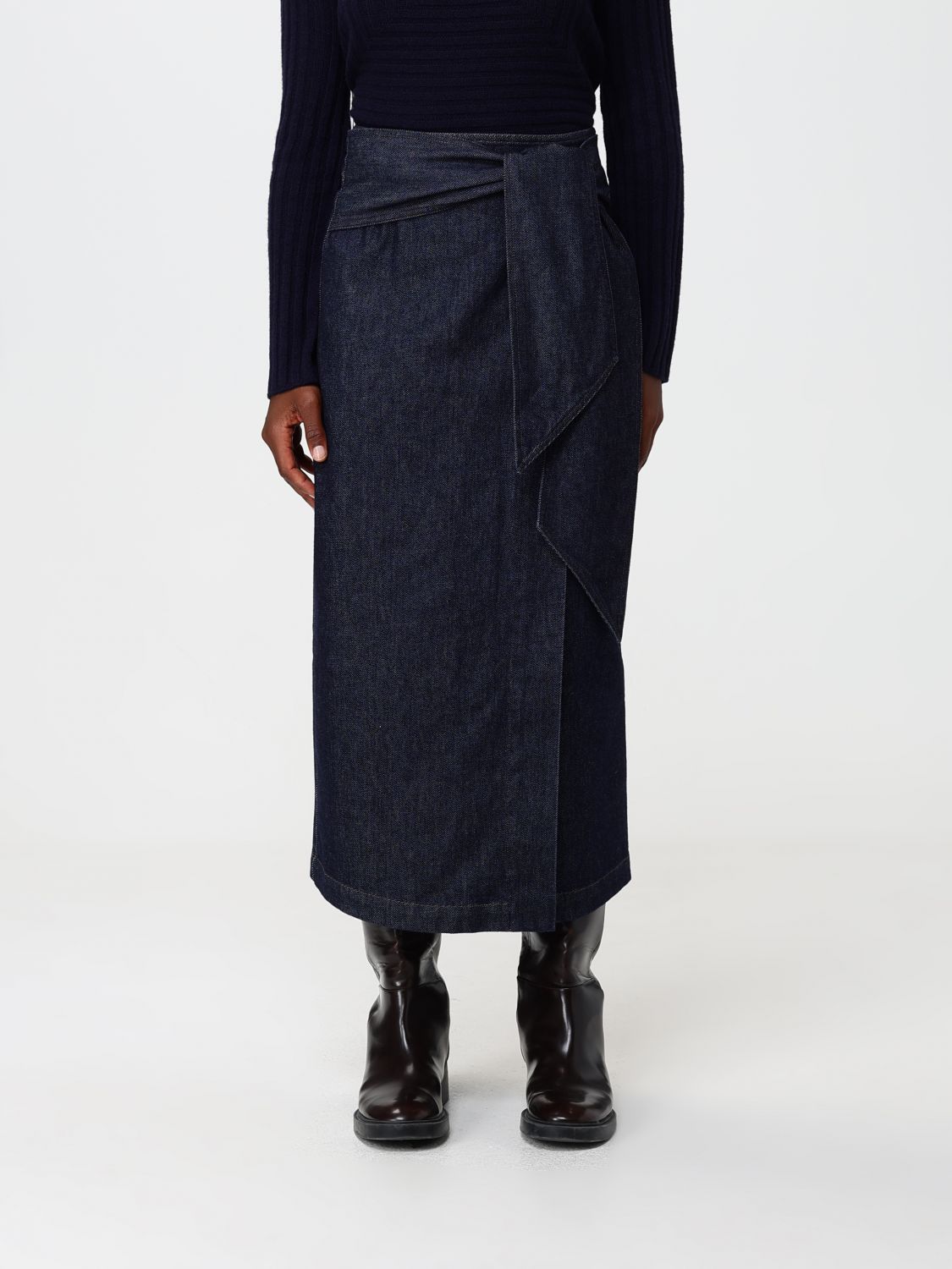 EMPORIO ARMANI Skirt Woman color Blue