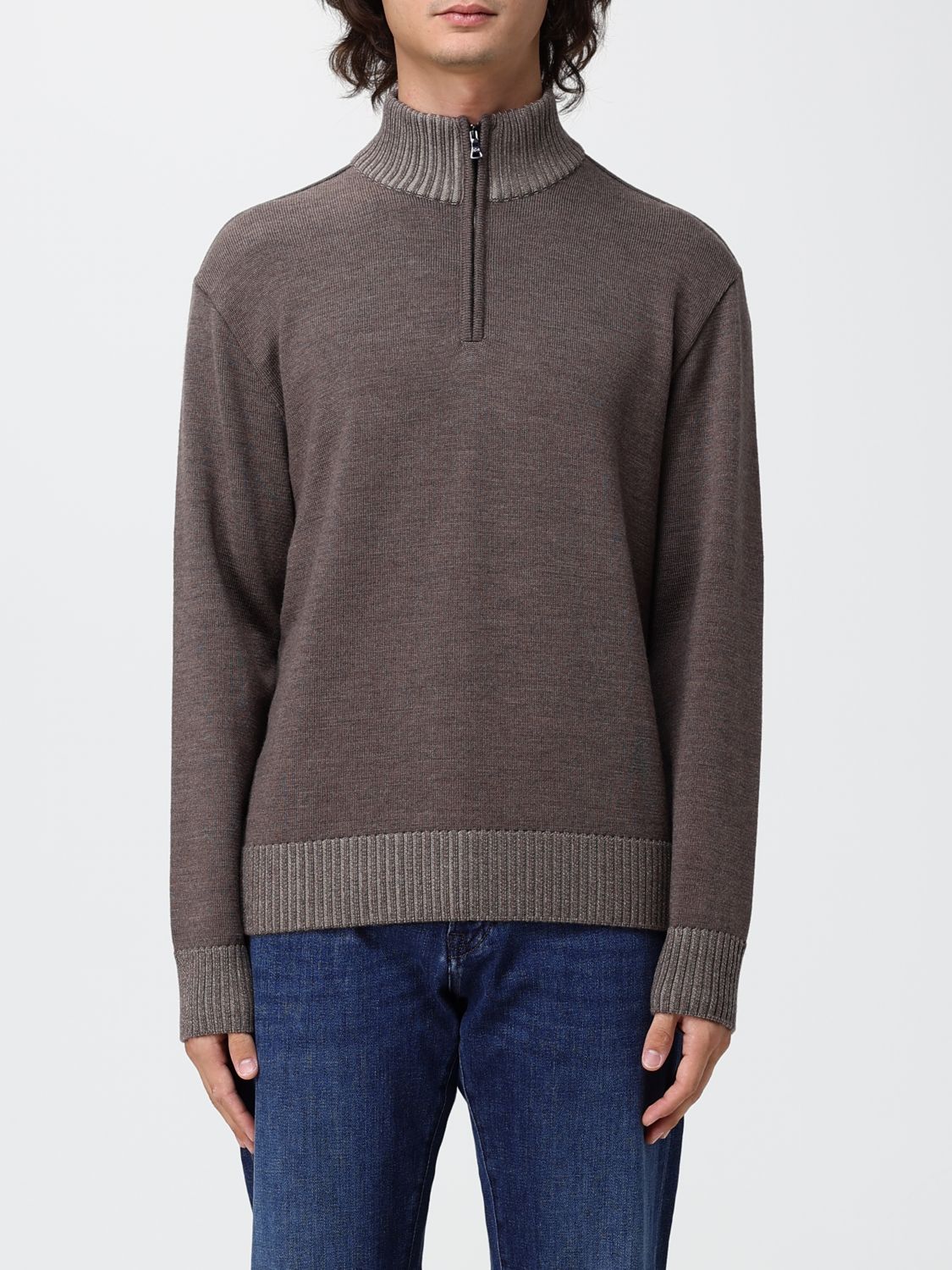 Paul & Shark Sweater Men Color Brown In 棕色