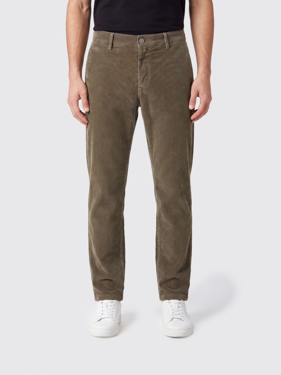 Jacob Cohen Slim Fit Corduroy Mid-Rise Trousers