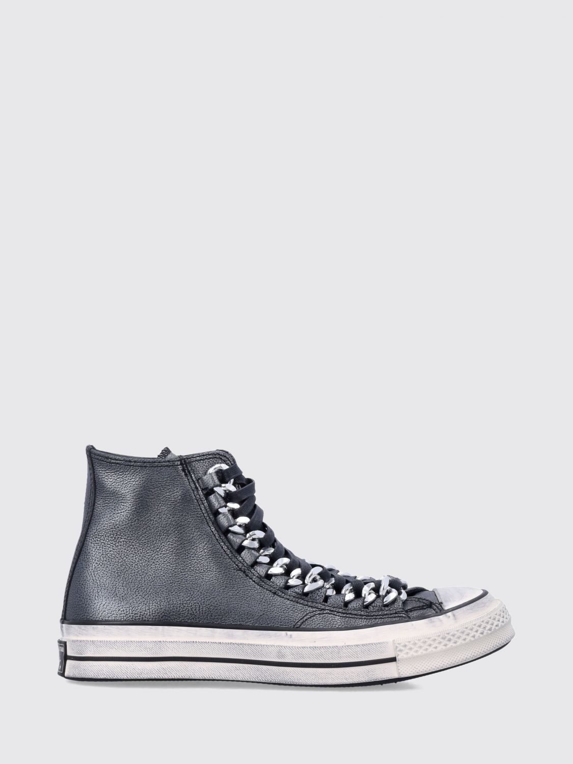 CONVERSE Sneakers Men color Silver