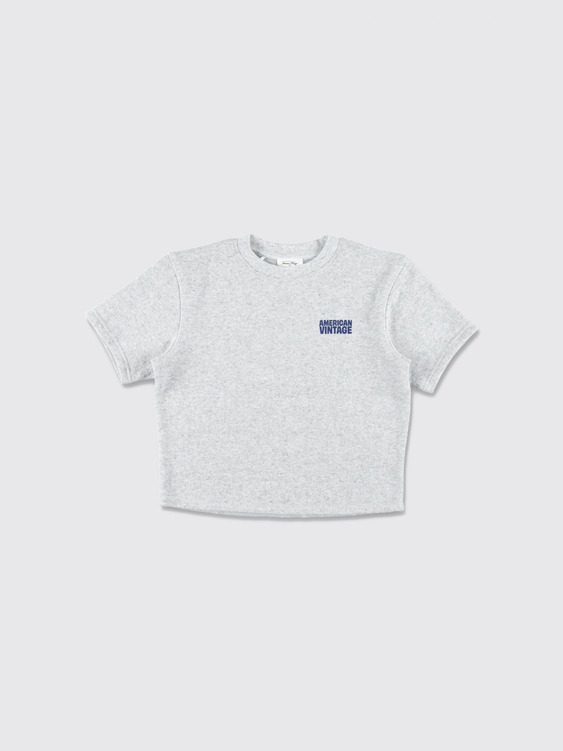 AMERICAN VINTAGE Jungen-T-Shirt mit Rundhalsausschnitt aus Polyestermischung mit Logo