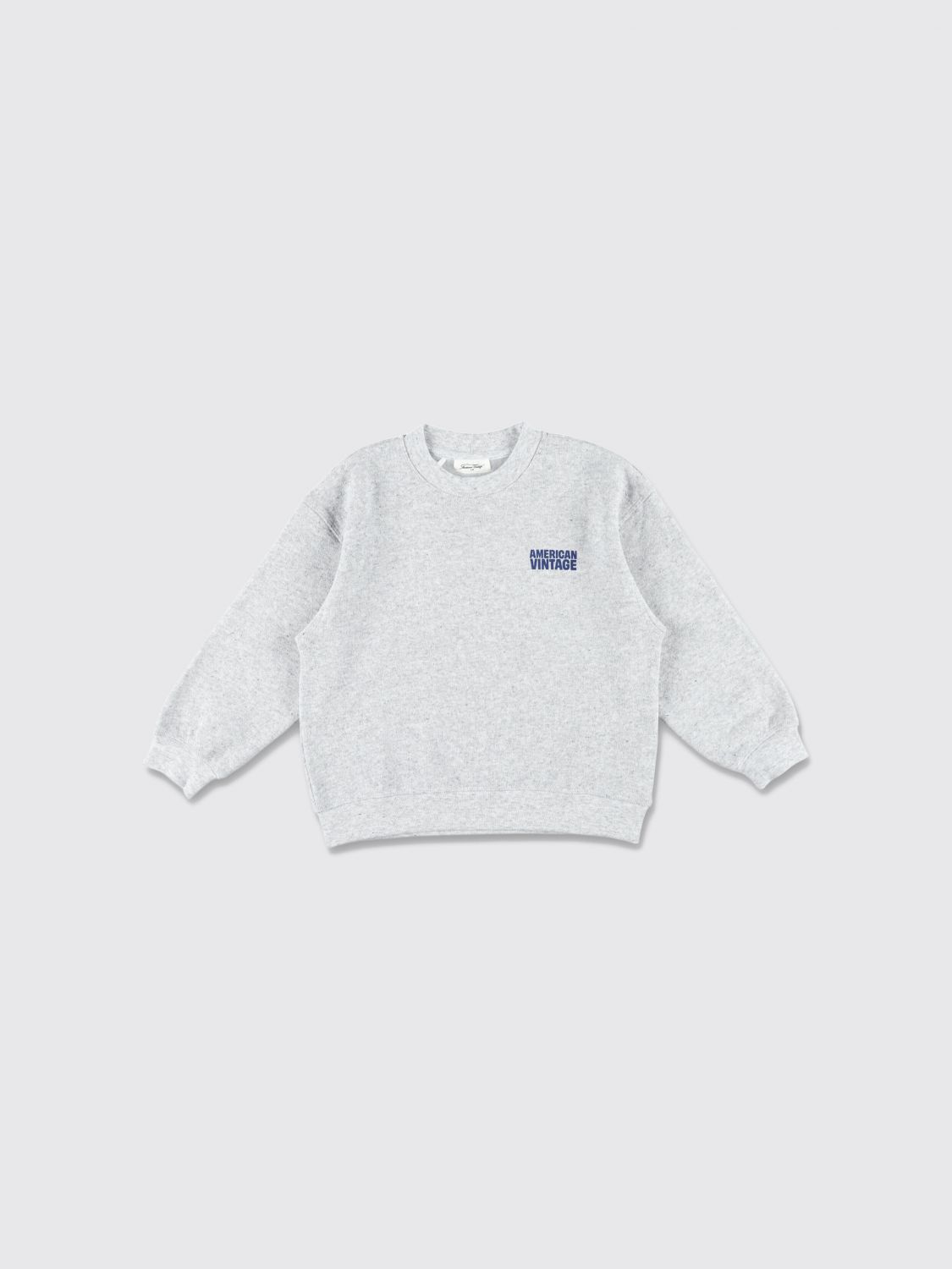 AMERICAN VINTAGE Jungen-Sweatshirt mit Rundhalsausschnitt aus Viskosemischung mit Logo