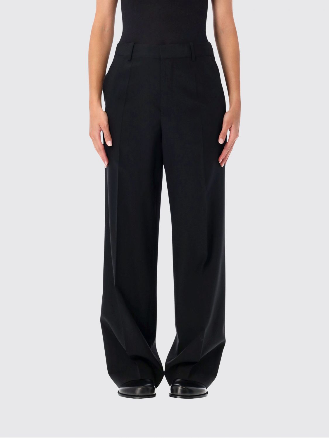 Jw Anderson High-Waisted Wide-Leg Tailored Wool Trousers · 6