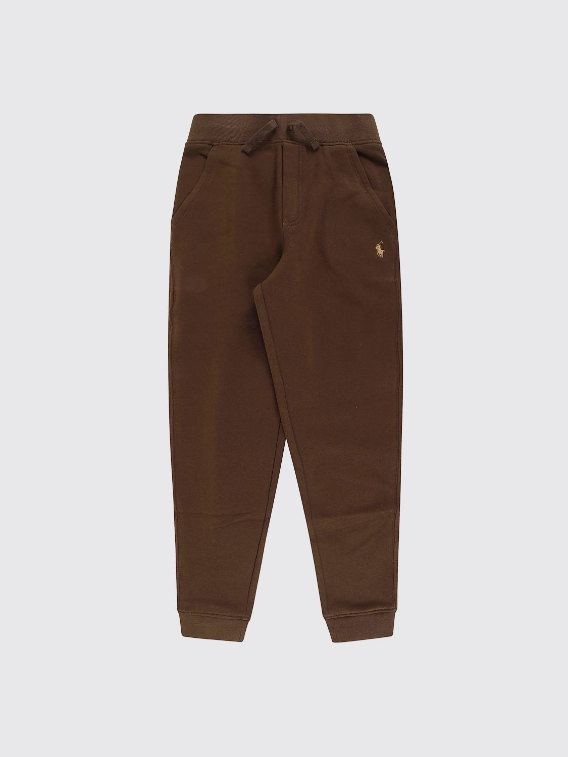 POLO RALPH LAUREN Pants Kids color Brown