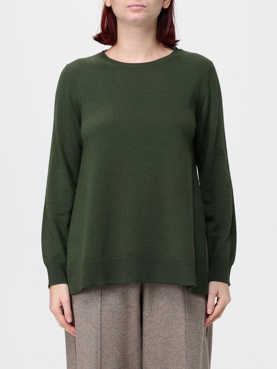 Kangra Slim Fit Pure Wool Crewneck Jumper