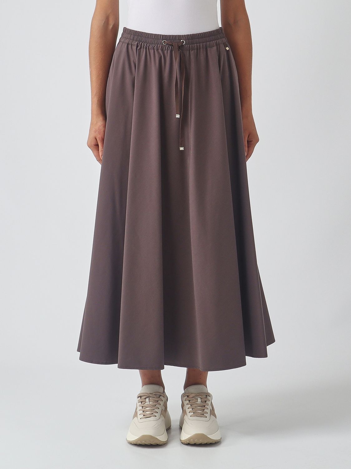 HERNO Skirt Woman color Brown