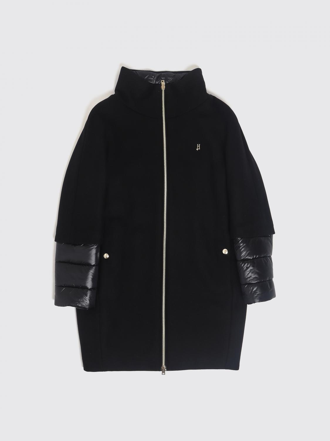 HERNO Coat Kids color Black