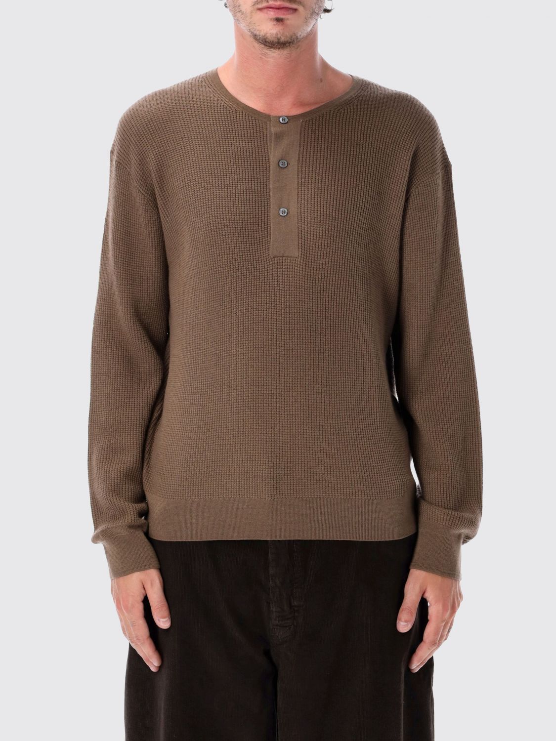 Studio Nicholson Extrafine Merino Wool and Cashmere Crewneck Jumper