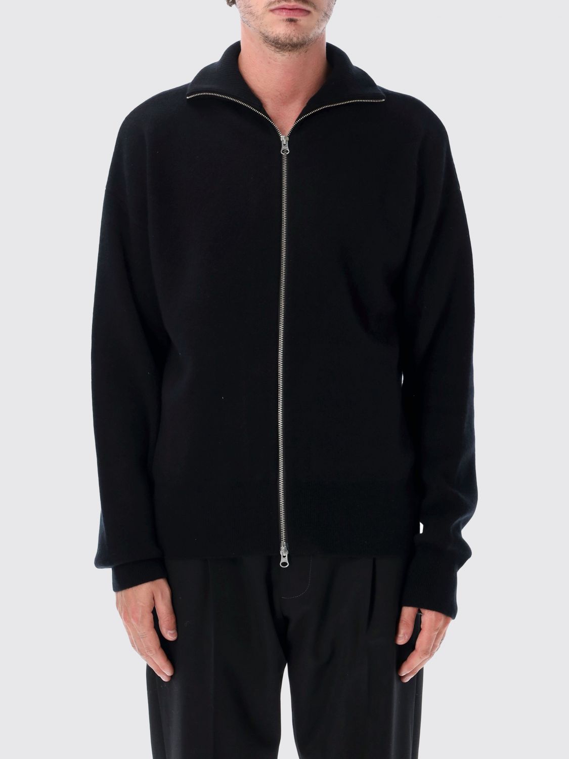 Extreme Cashmere Pure Cashmere Turtleneck Zip Cardigan · OS