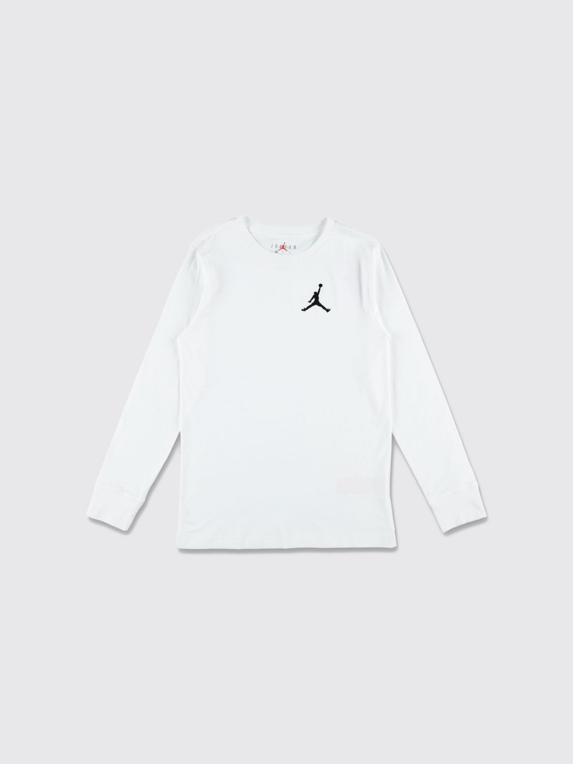 NIKE Langärmeliges Baumwoll-T-Shirt für Jungen mit Kontrastlogo