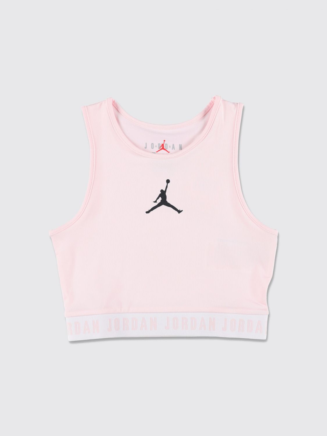 NIKE Slim Fit Cropped Top von für Kinder mit freien Schultern und Kontrastlogo