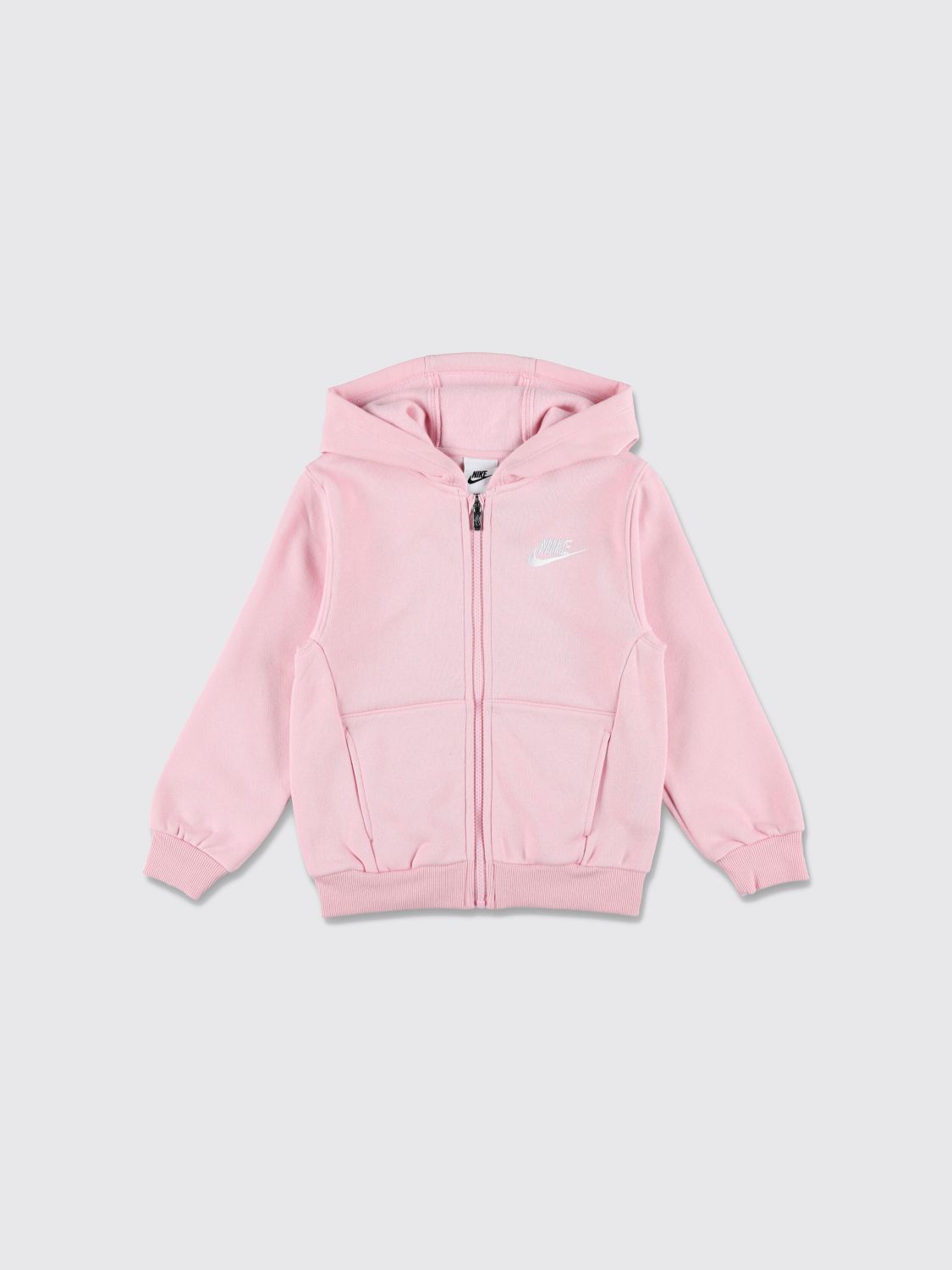 NIKE Kapuzenjacke aus Baumwollmischung von für Kinder mit Swoosh-Logo