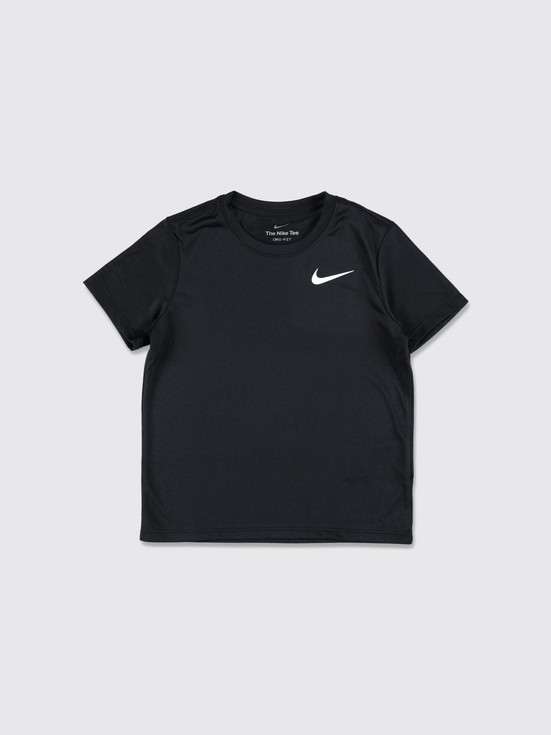 NIKE T-Shirt aus recyceltem Polyester von für Kinder mit Kontrastlogo
