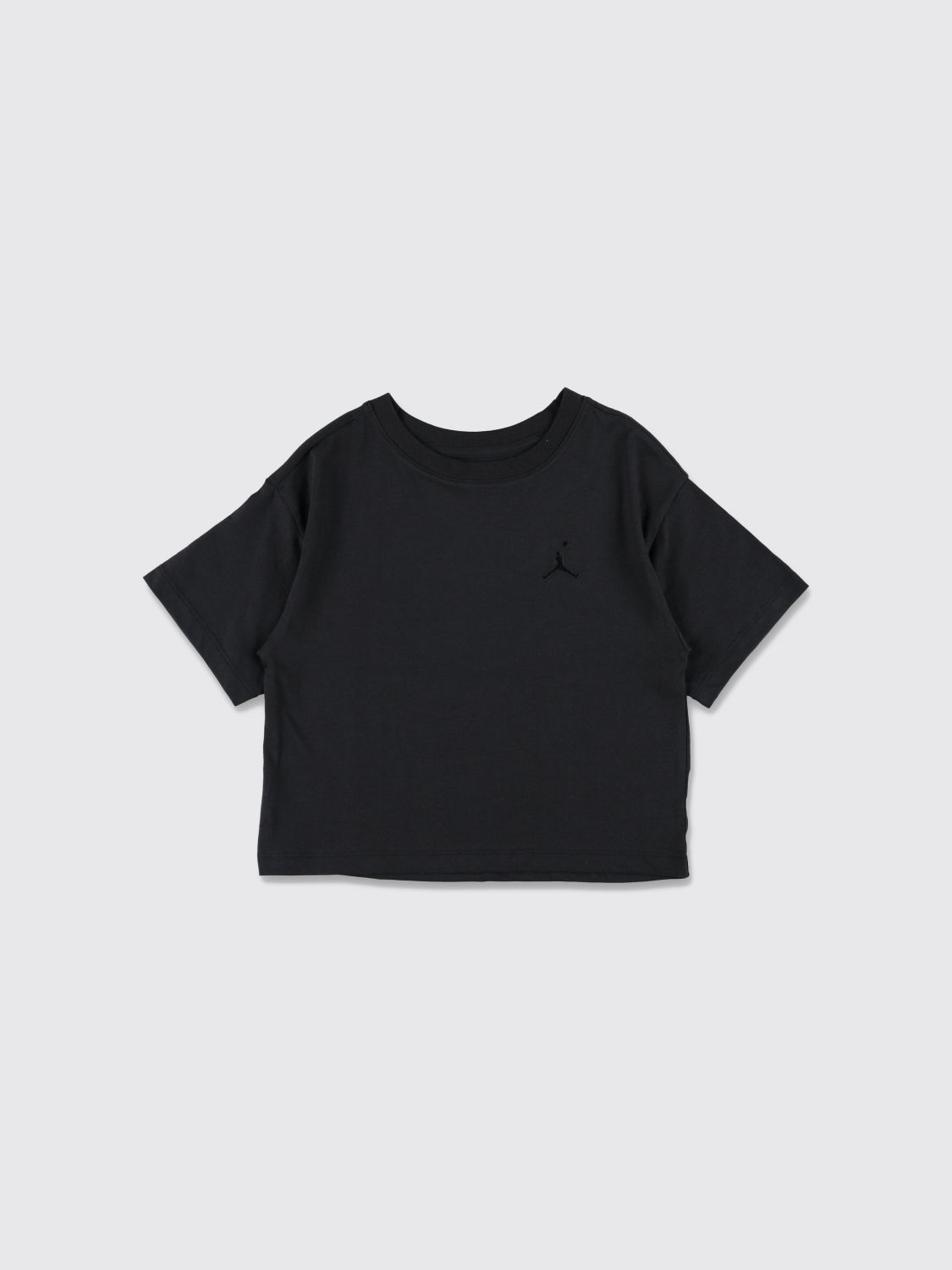 NIKE T-Shirt aus Baumwollmischung von für Kinder mit Ton-in-Ton-Logo