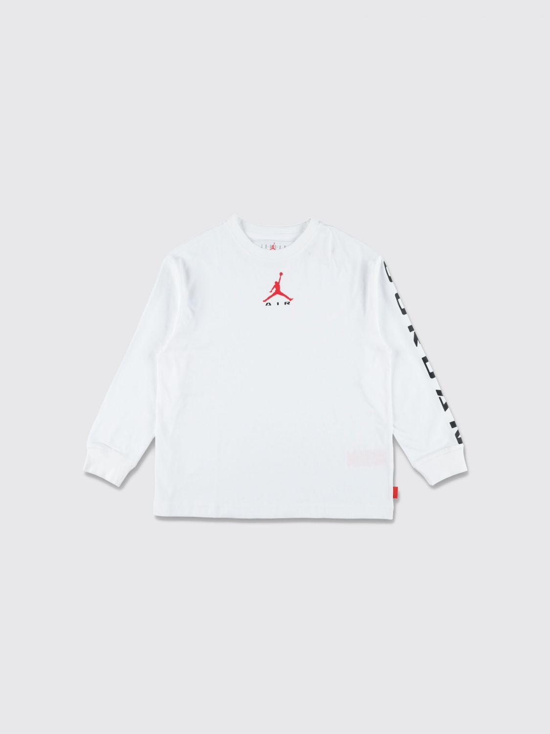 NIKE Langärmeliges Baumwoll-T-Shirt von für Kinder mit Kontrastlogo