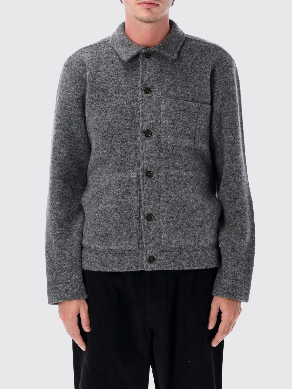 Universal Works Jacket Men Color Grey In Gray