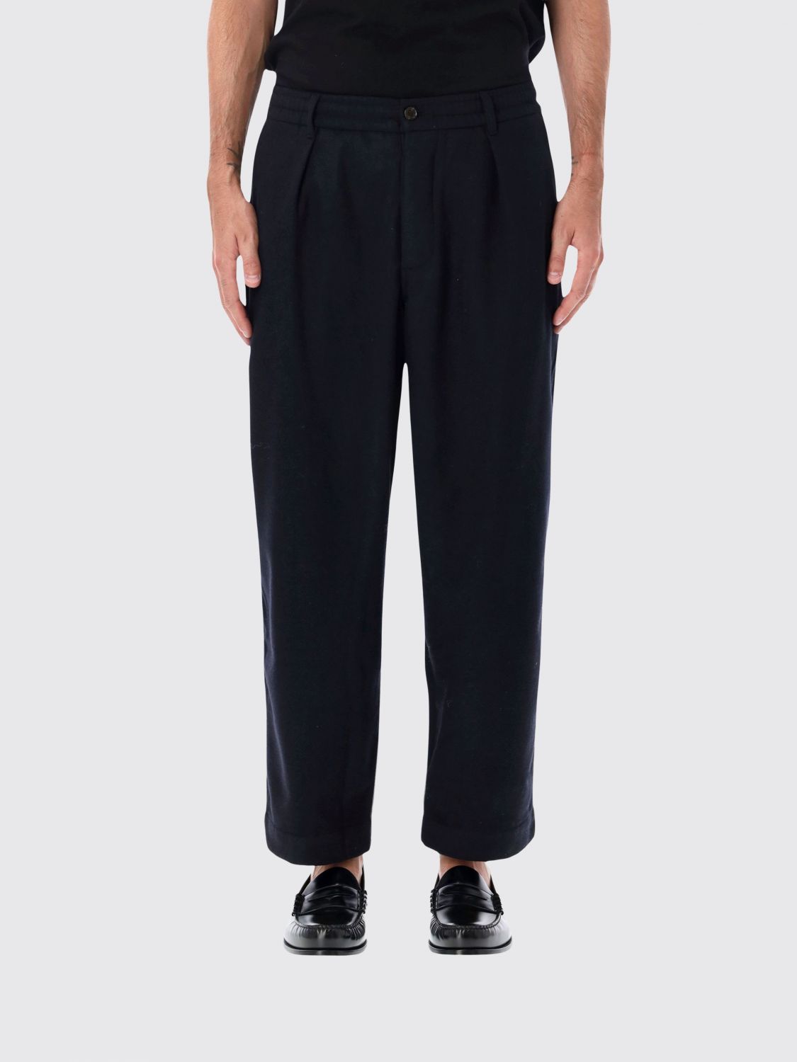 Universal Works Pants Men Color Navy