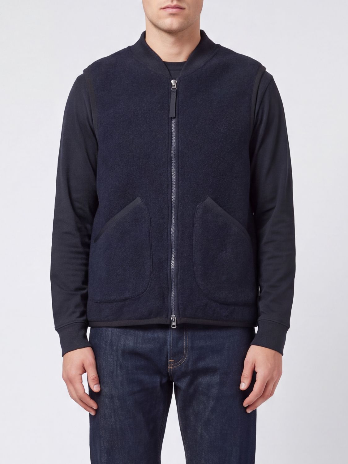 UNIVERSAL WORKS Weste Herren Farbe Navy