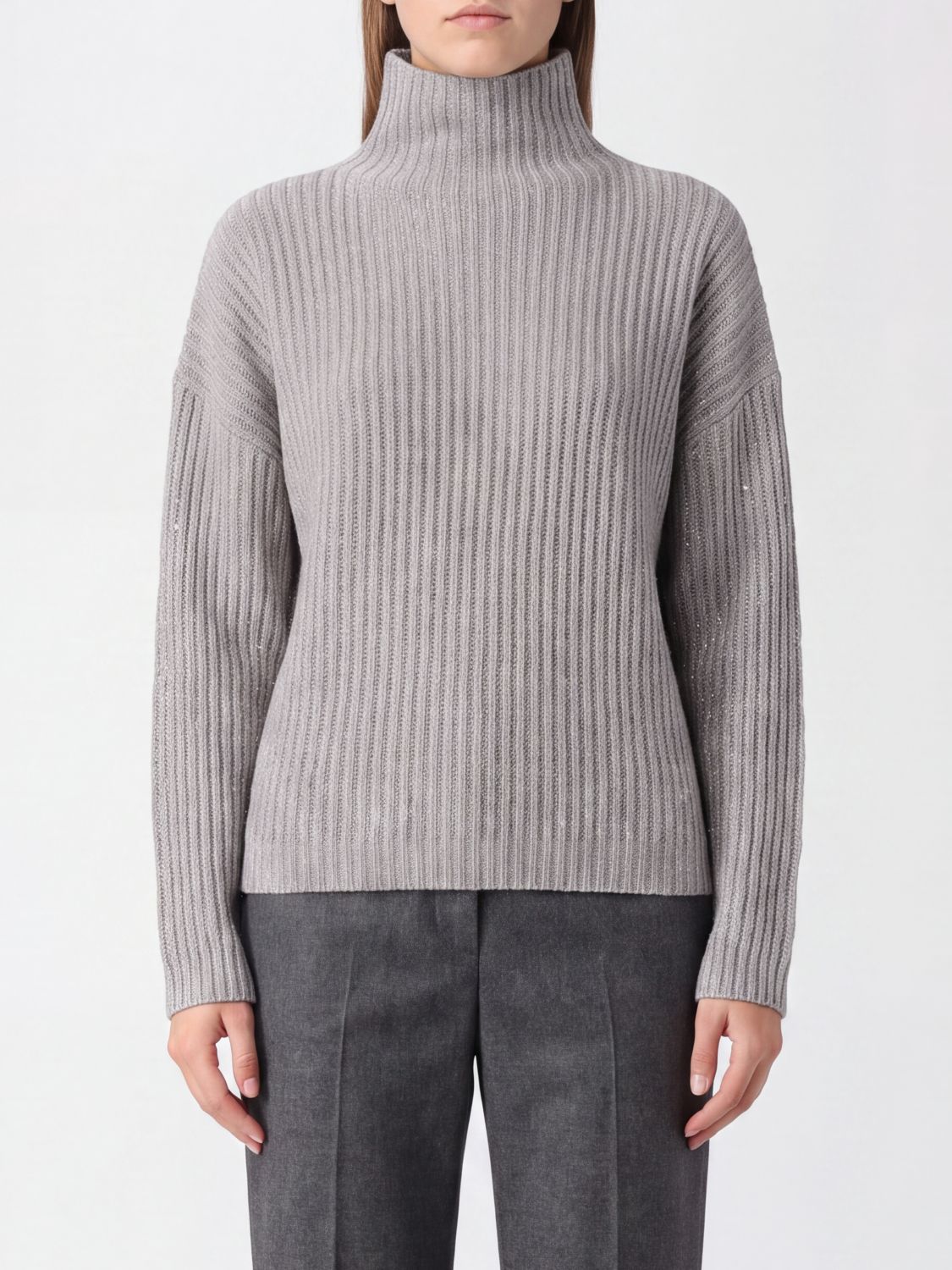 BRUNELLO CUCINELLI Maglia Donna colore Marrone