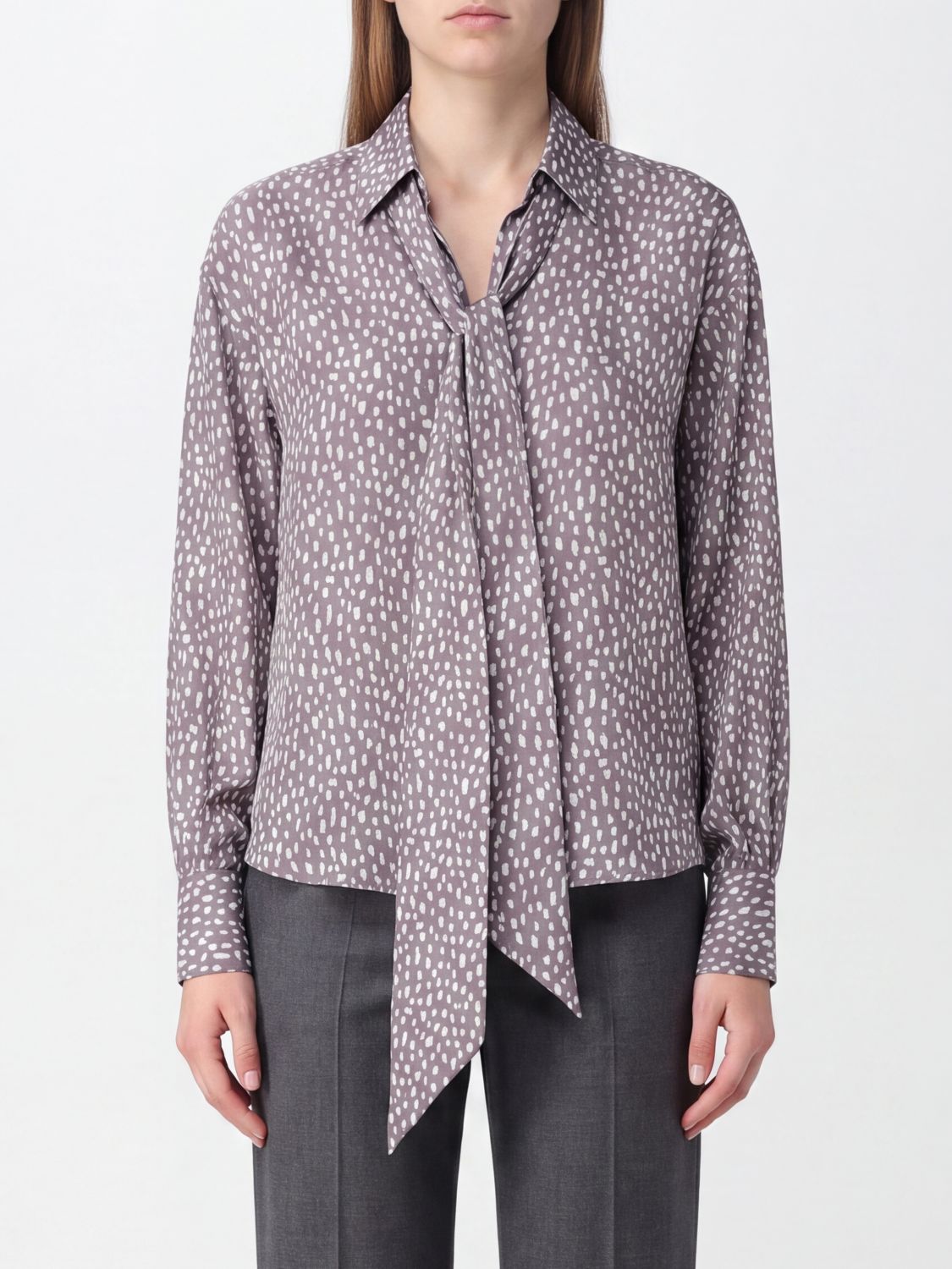 BRUNELLO CUCINELLI Shirt Woman color Brown