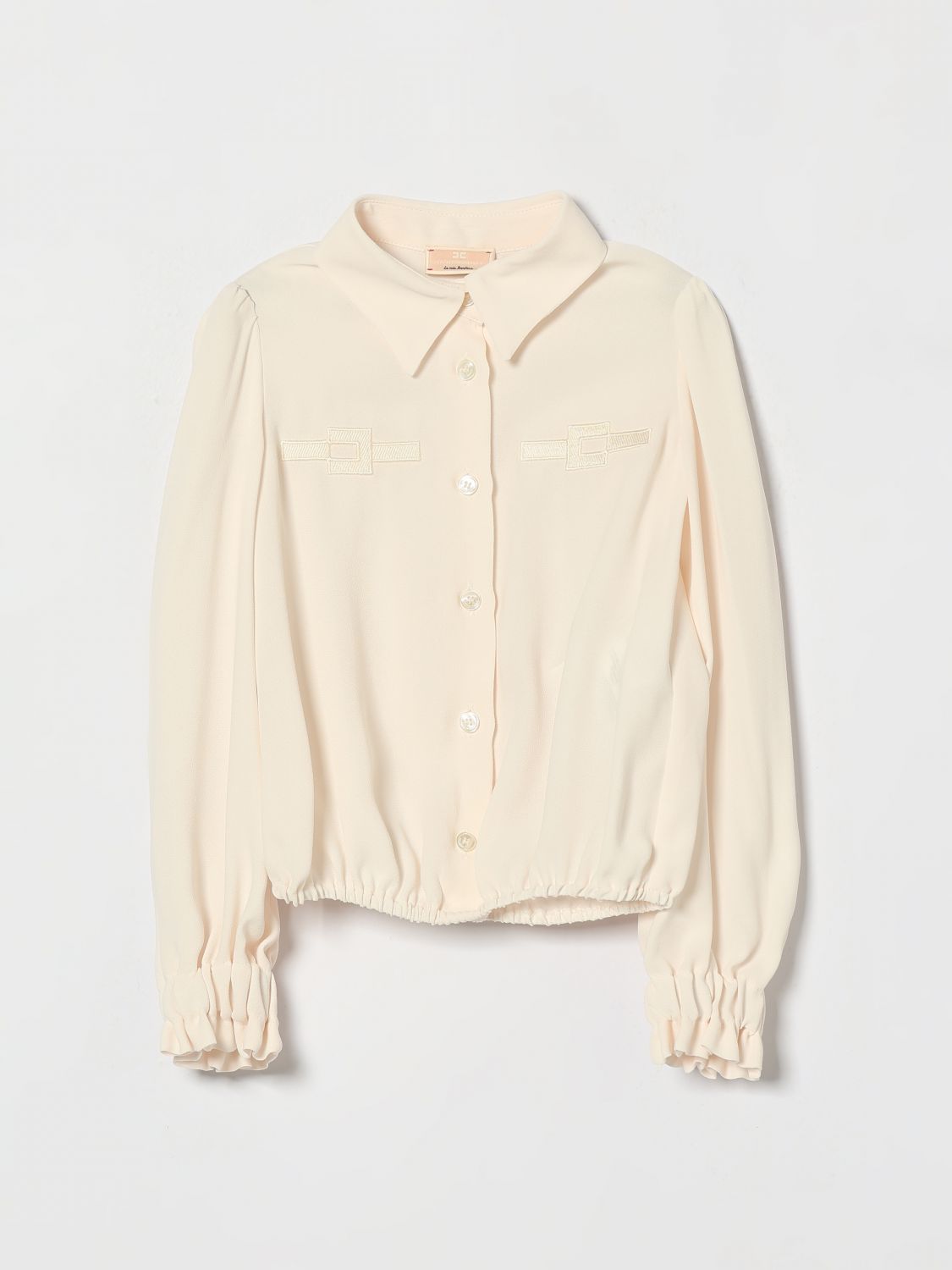 ELISABETTA FRANCHI LA MIA BAMBINA Bluse Kinder Farbe Weiß
