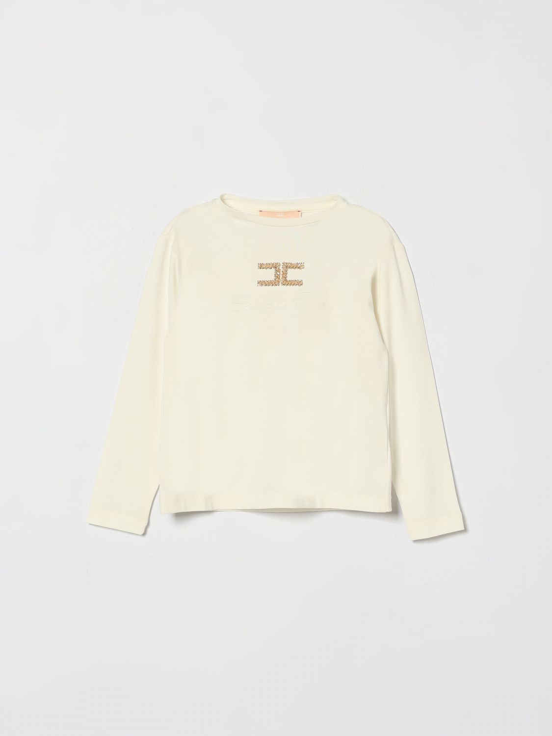 ELISABETTA FRANCHI LA MIA BAMBINA T-Shirt Kinder Farbe Ivory