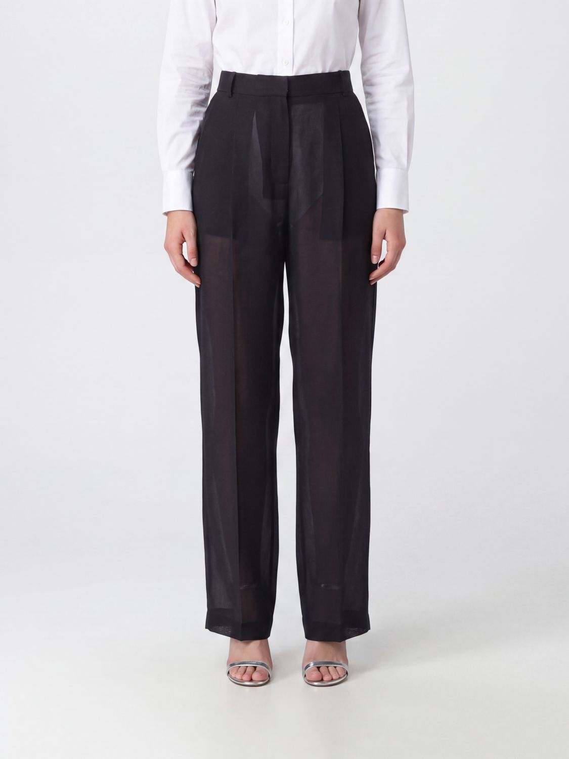 Tom Ford Pants Woman Color Brown In 棕色
