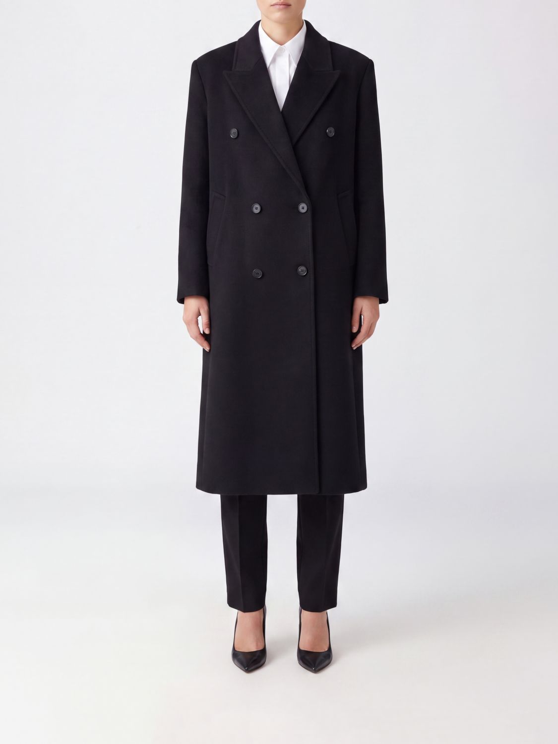 THE FRANKIE SHOP Coat Woman color Black