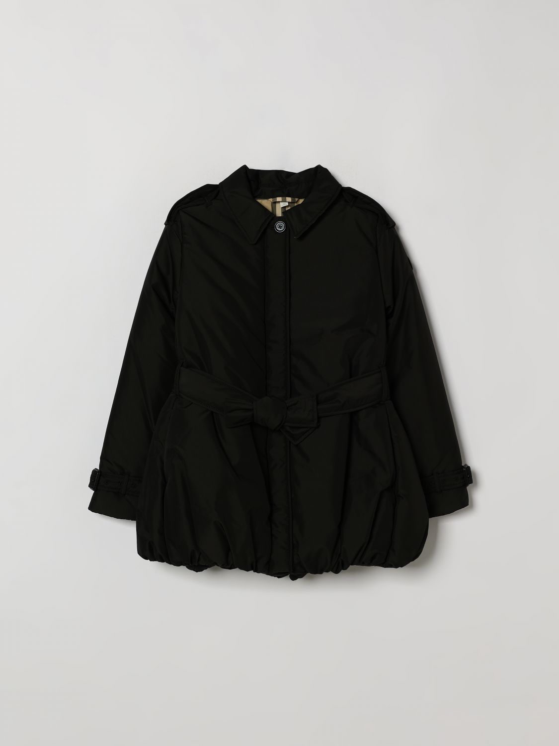 BURBERRY Jacket Kids color Black
