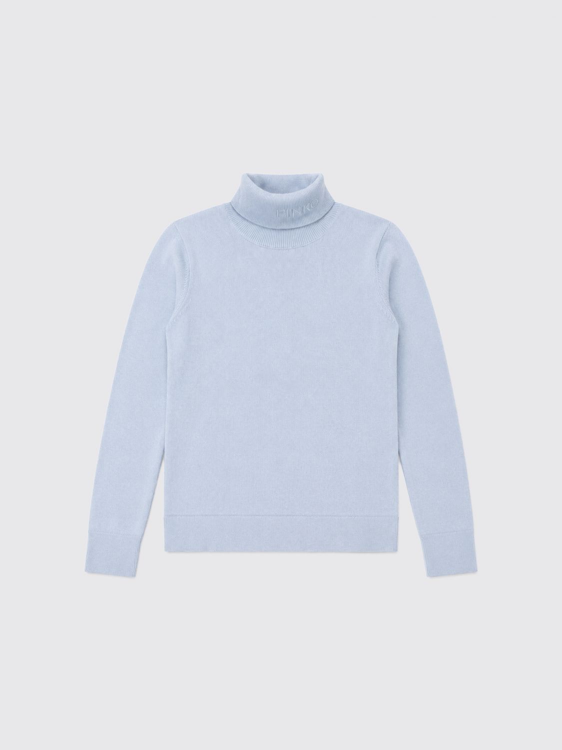 PINKO Dolcevita slim fit da bambina in misto viscosa a costine