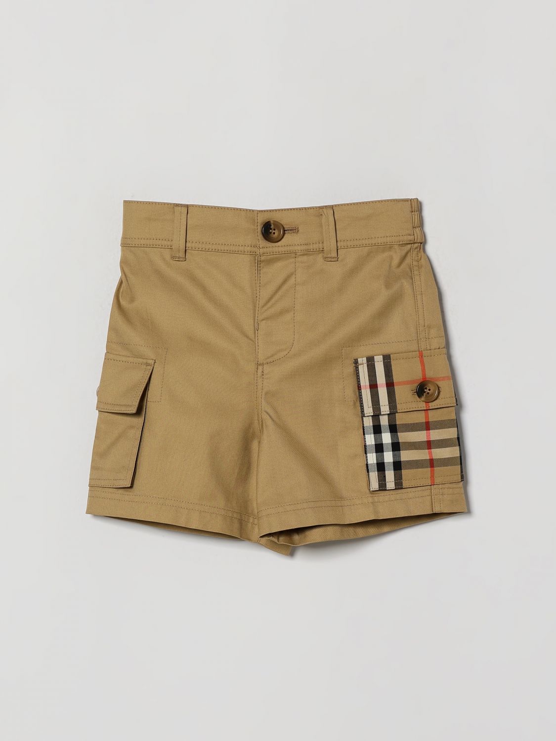 BURBERRY Shorts Kids color Beige