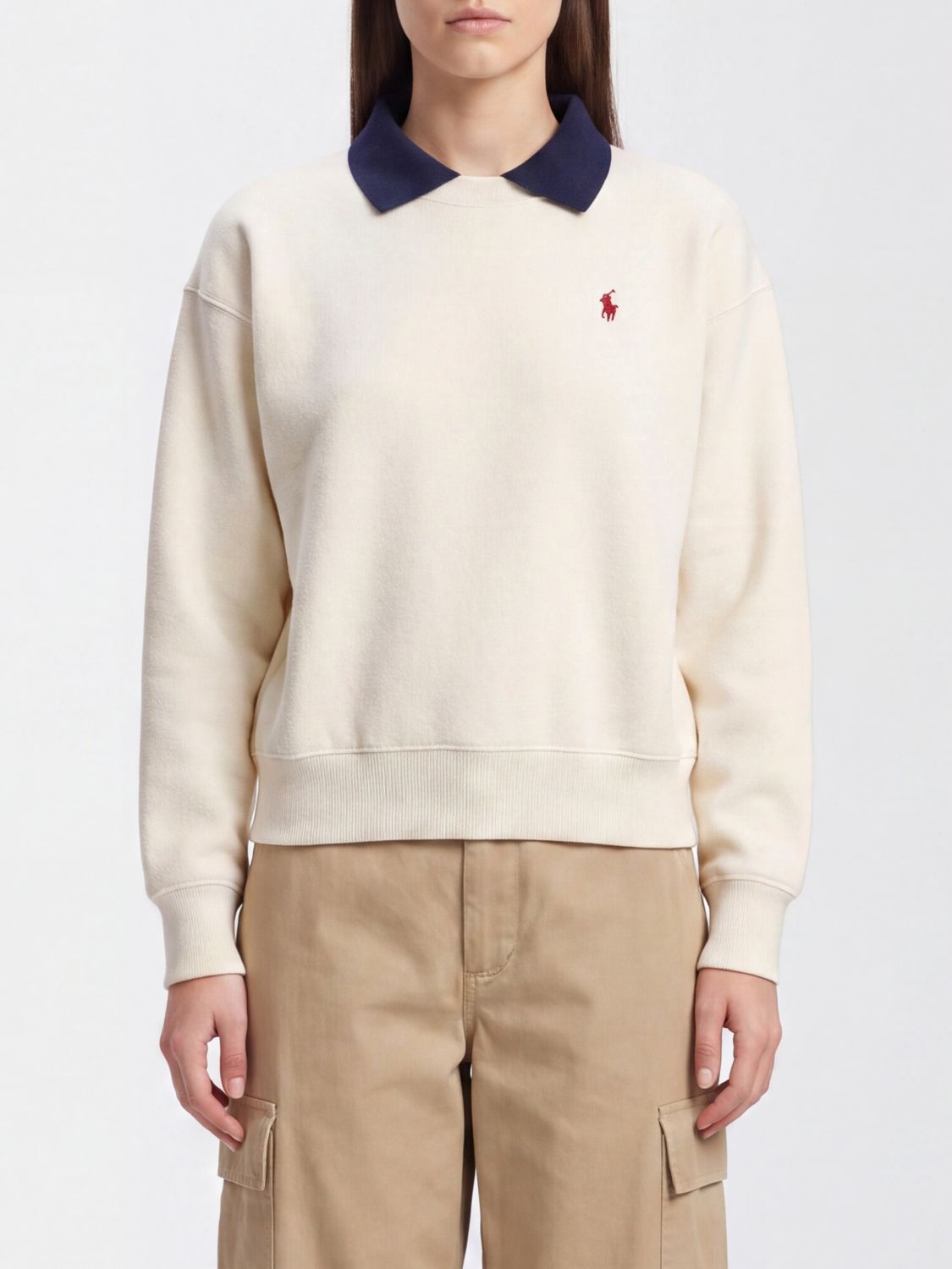 POLO RALPH LAUREN Sweatshirt Woman color White