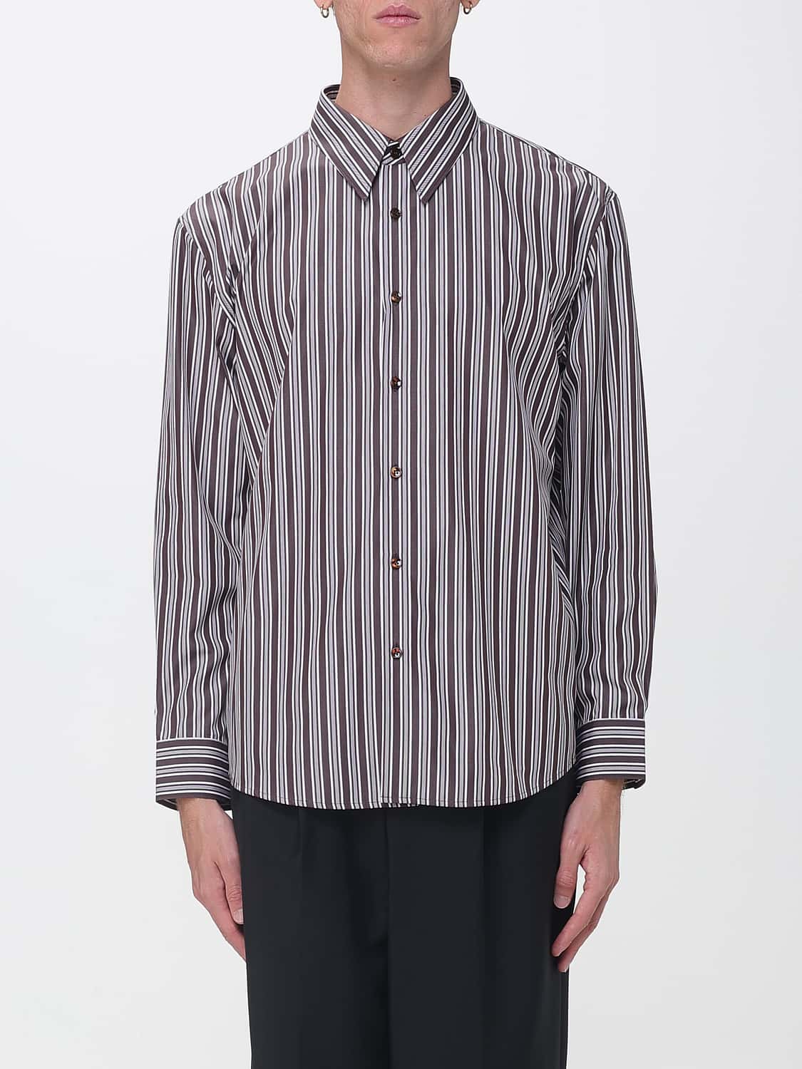 SAINT LAURENT Camicia Uomo colore Marrone