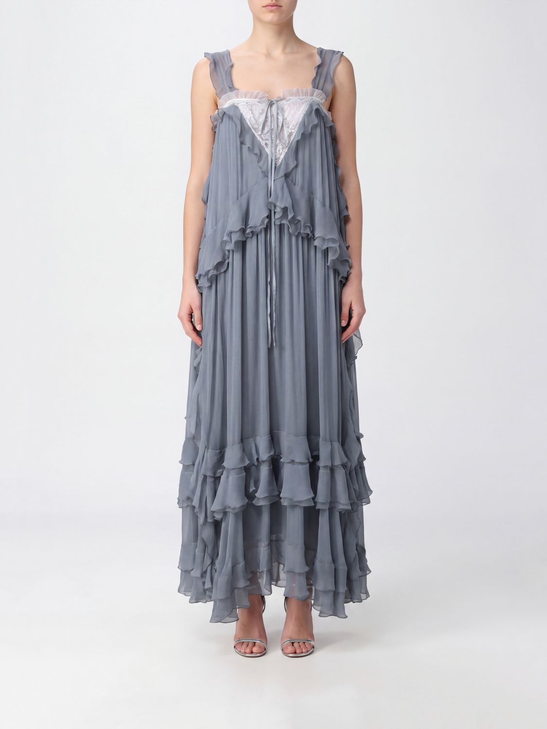 CHLOÉ Dress Woman color Green