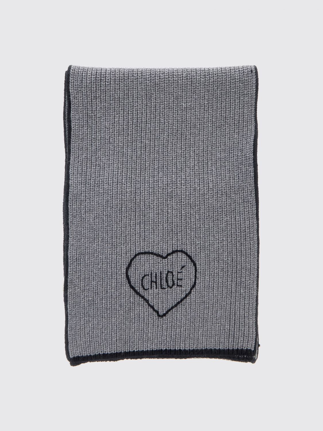 CHLOÉ Scarf Kids color Grey