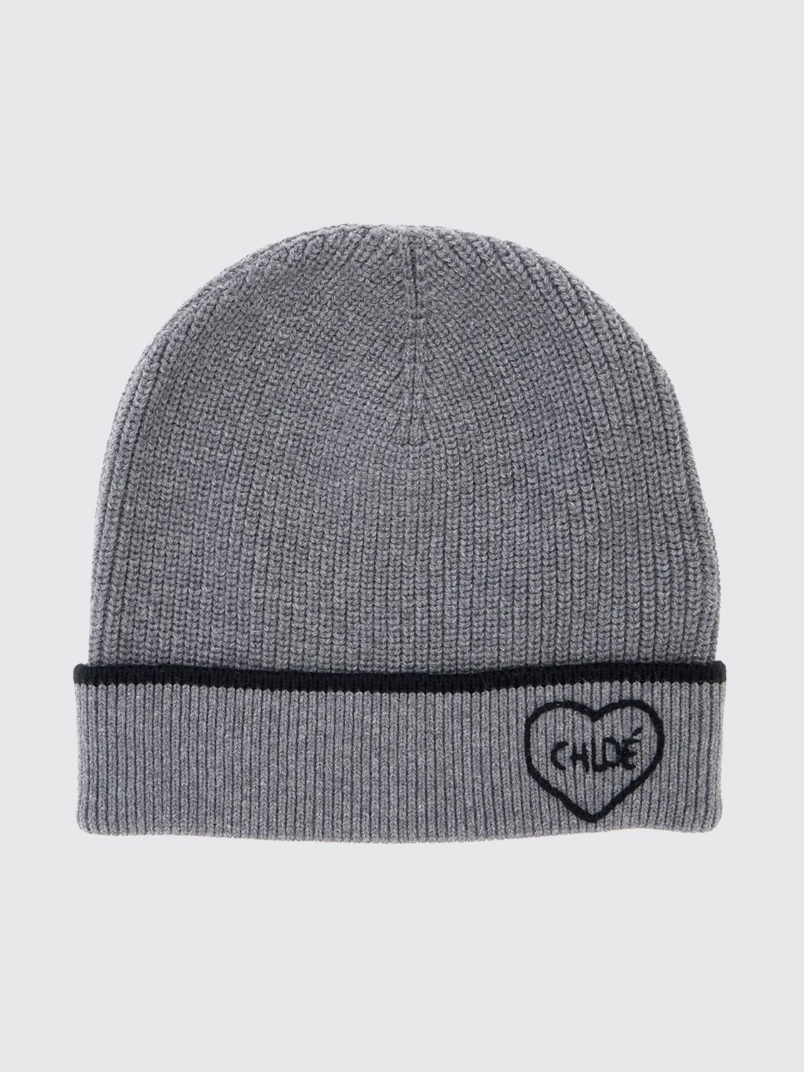 CHLOÉ Hat Kids color Grey