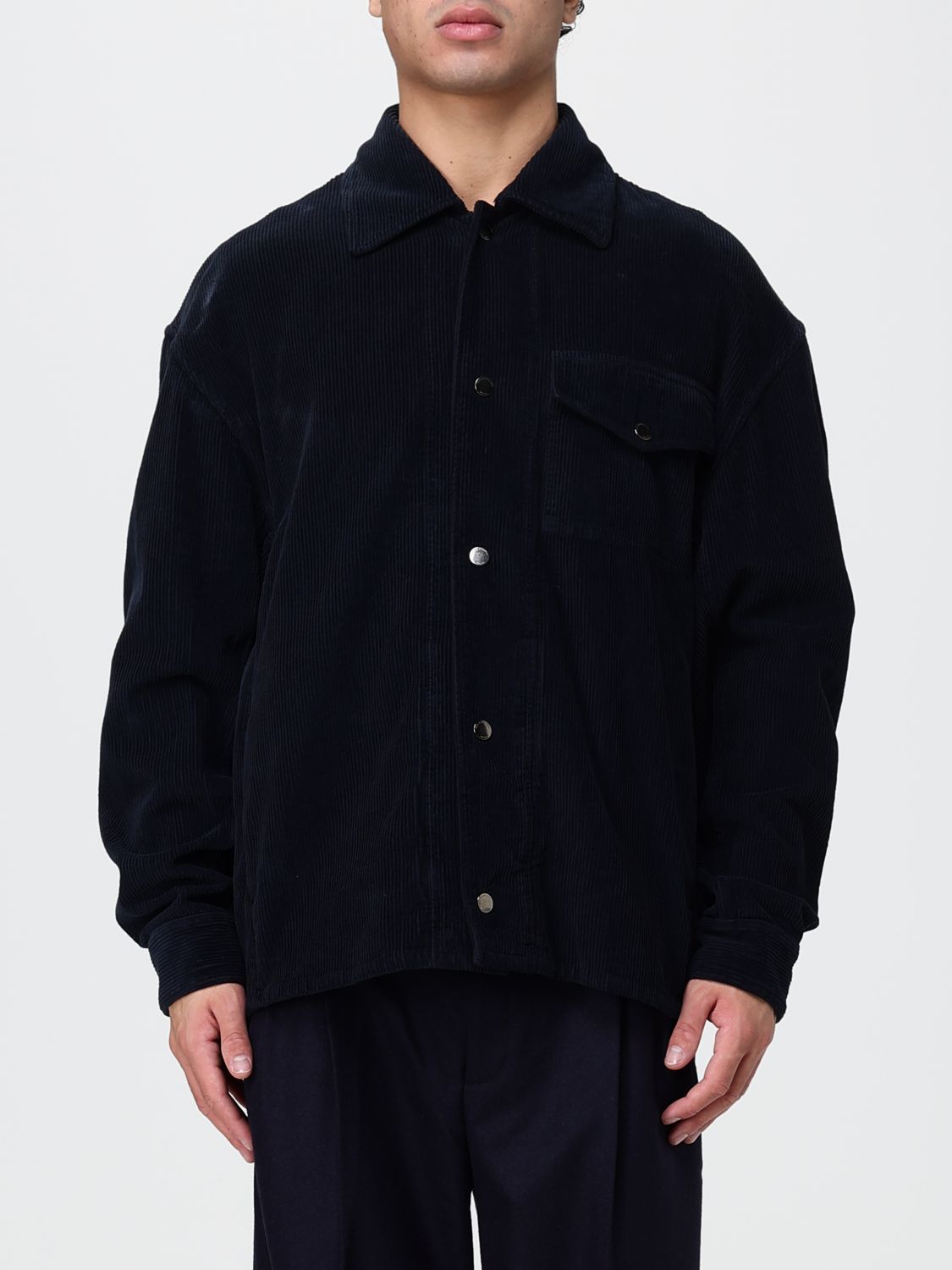 PAOLO PECORA Regular Fit Shirt Jacket