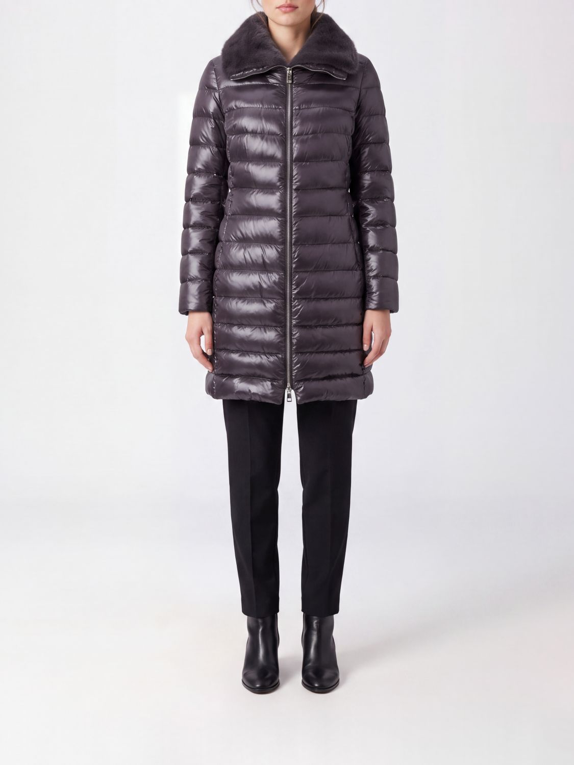 HERNO Jacket Woman color Brown