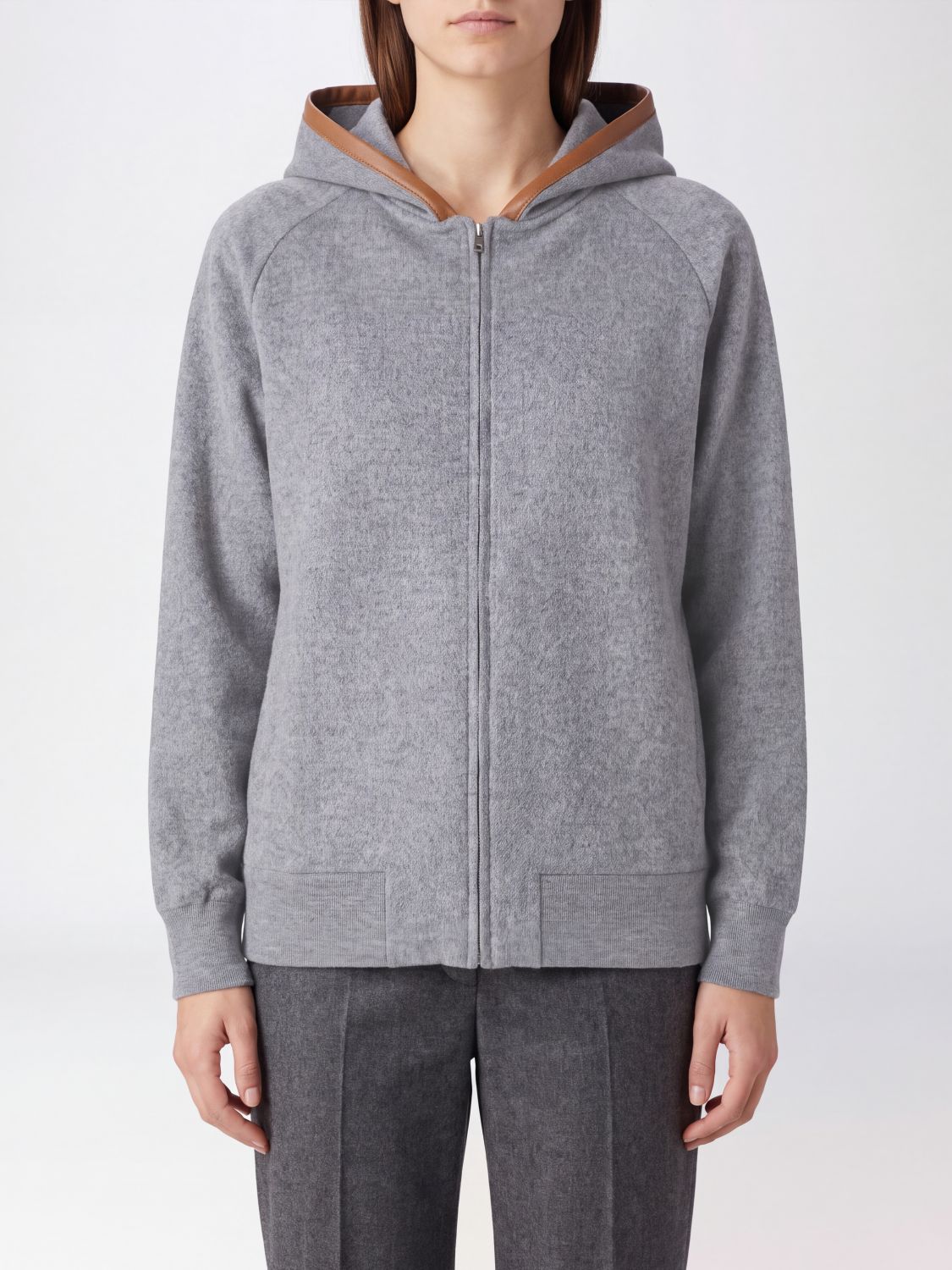 SEMICOUTURE Jacket Woman color Grey