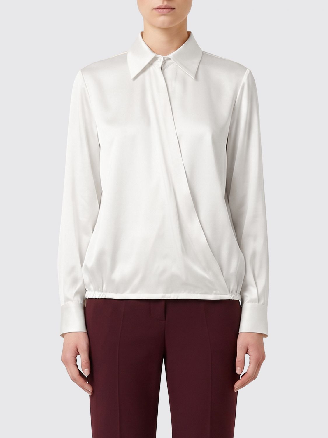 SEMICOUTURE Shirt Woman color White