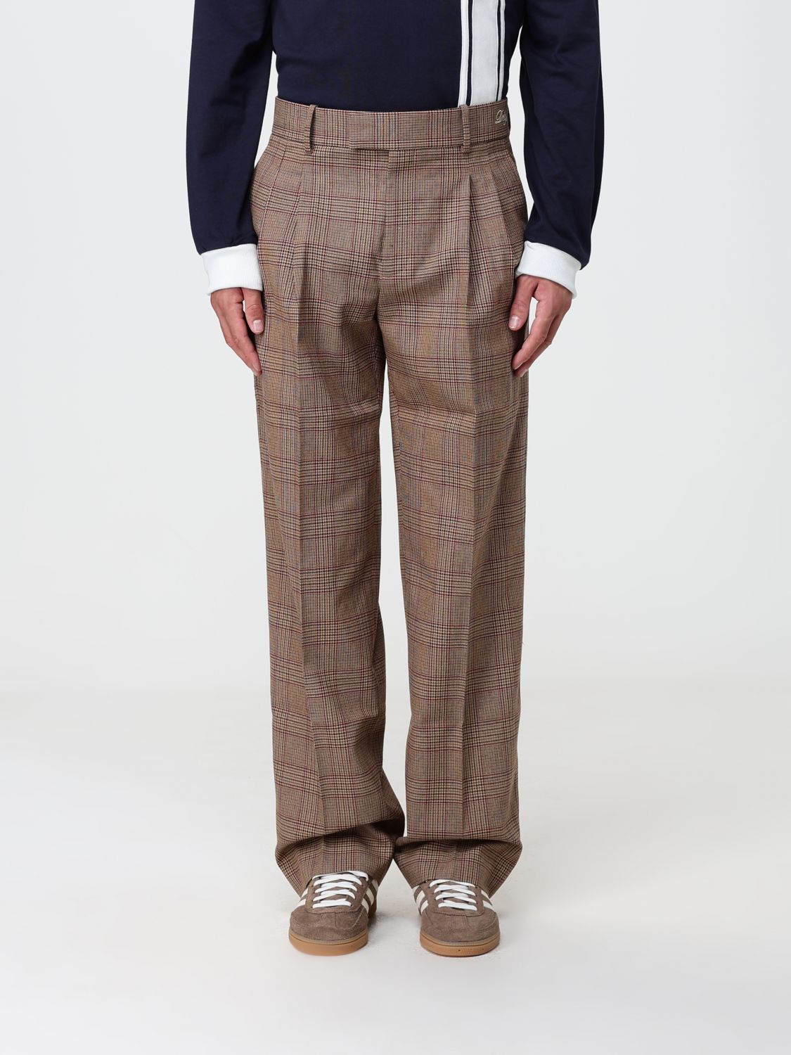 DRÔLE DE MONSIEUR Pants Men color Brown