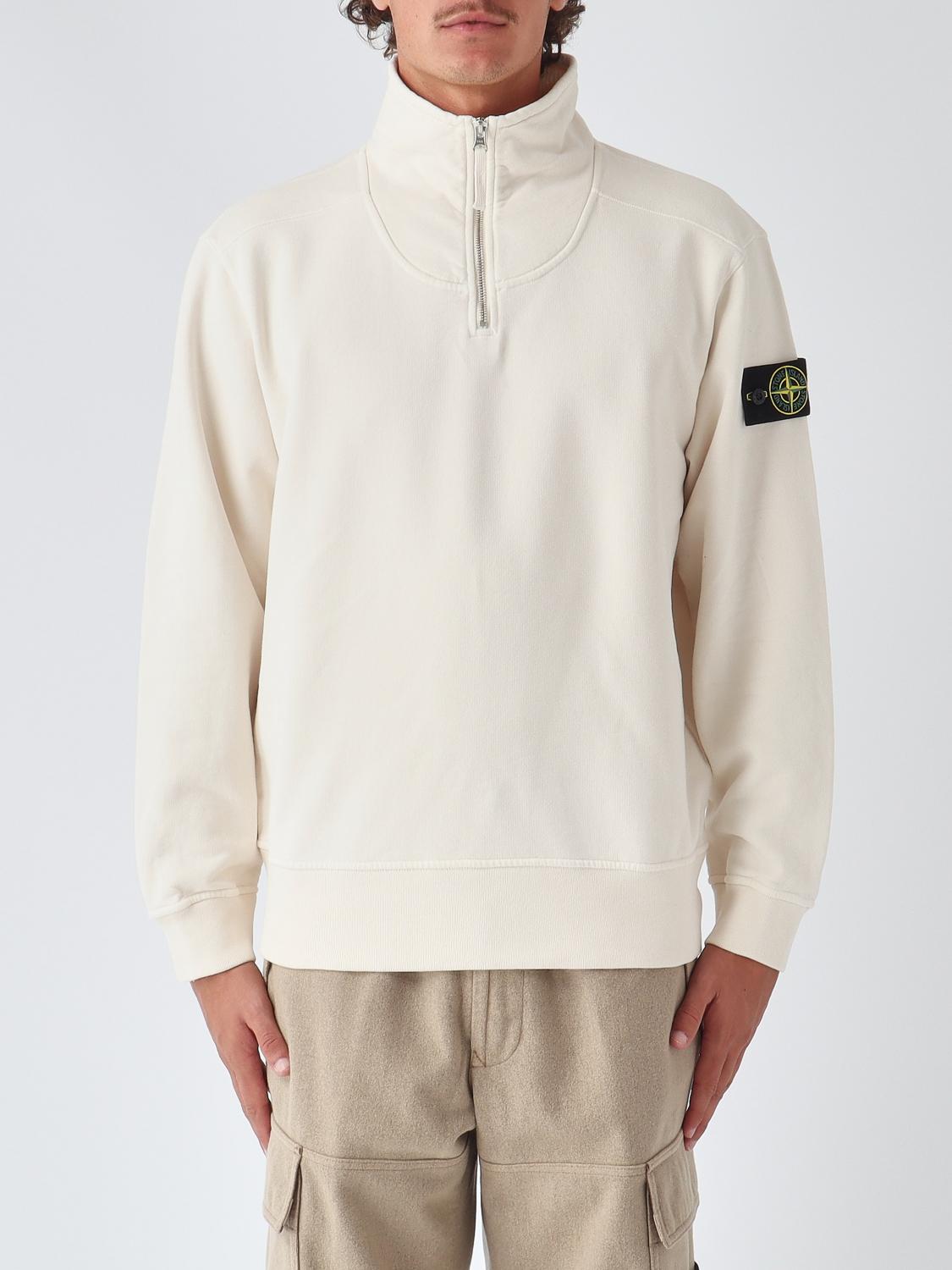 STONE ISLAND Polo Shirt Men color Ivory