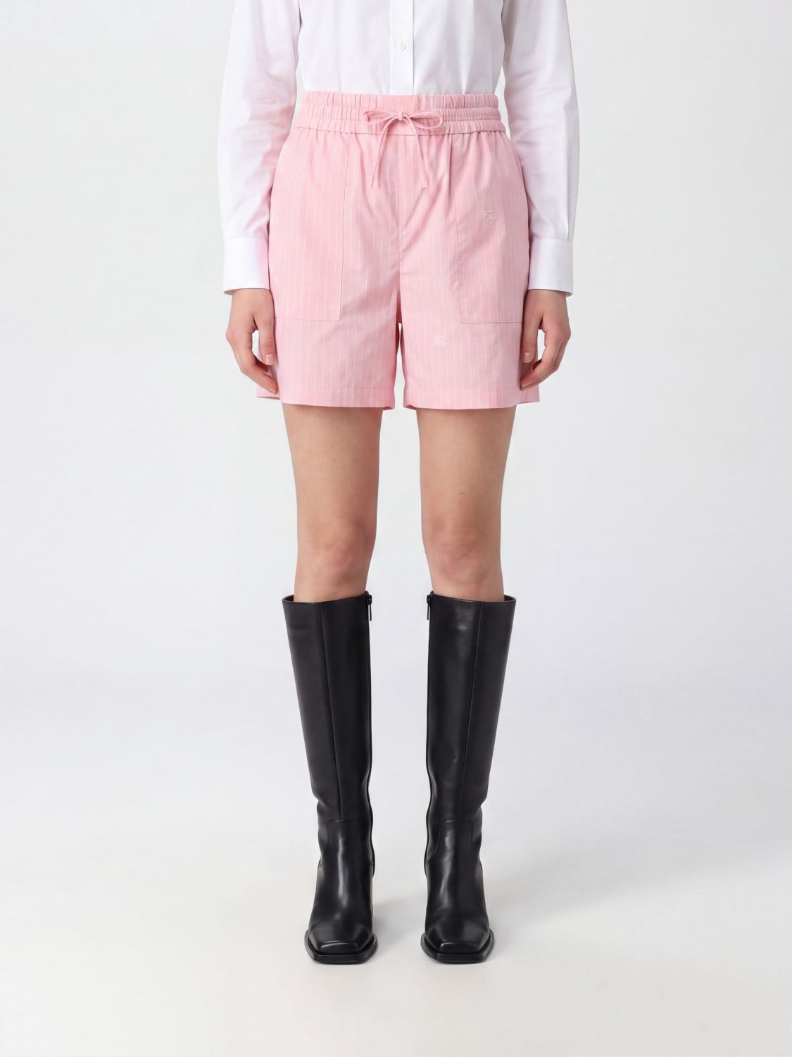 BURBERRY Pants Woman color Pink