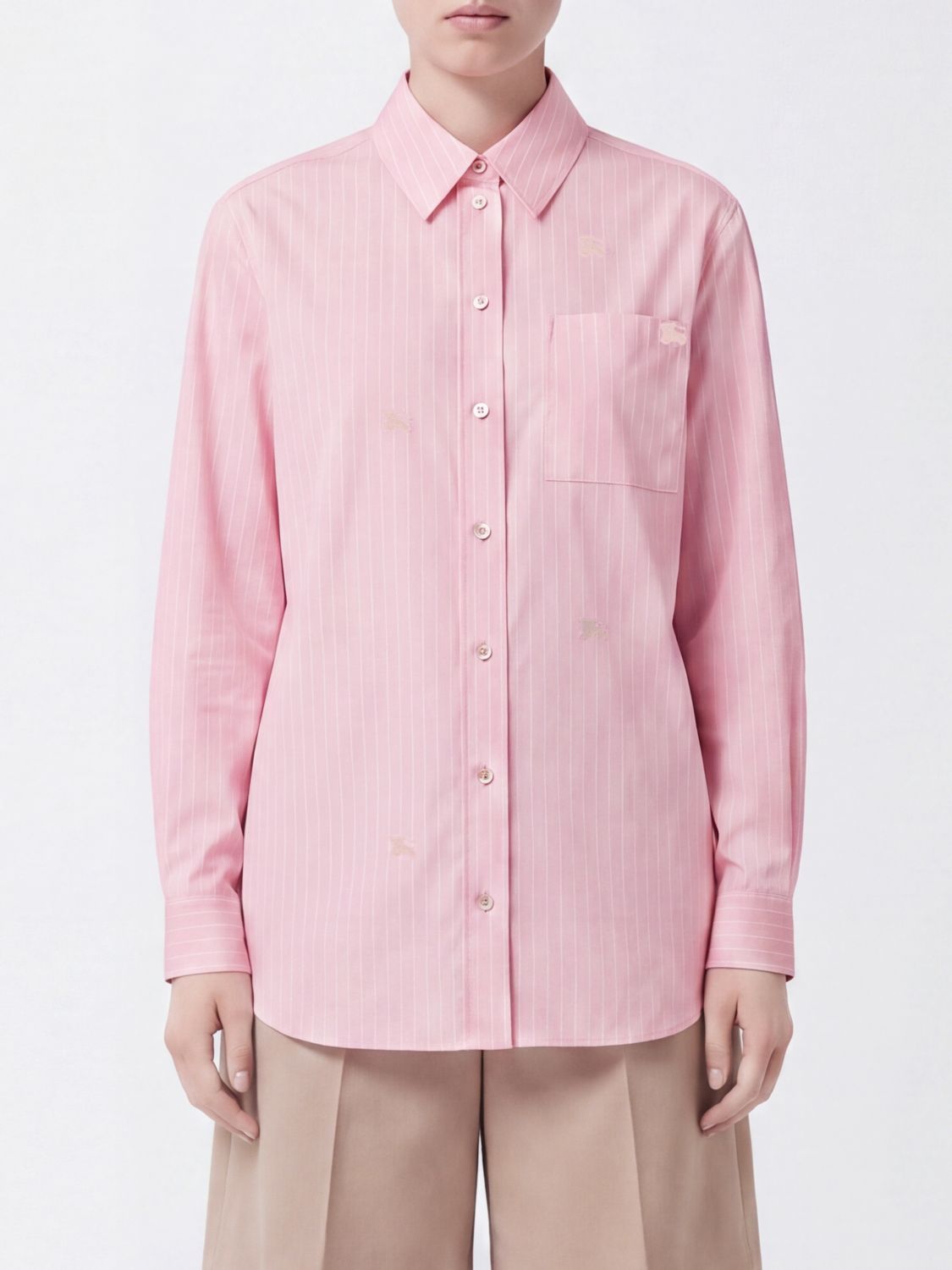 BURBERRY Shirt Woman color Pink