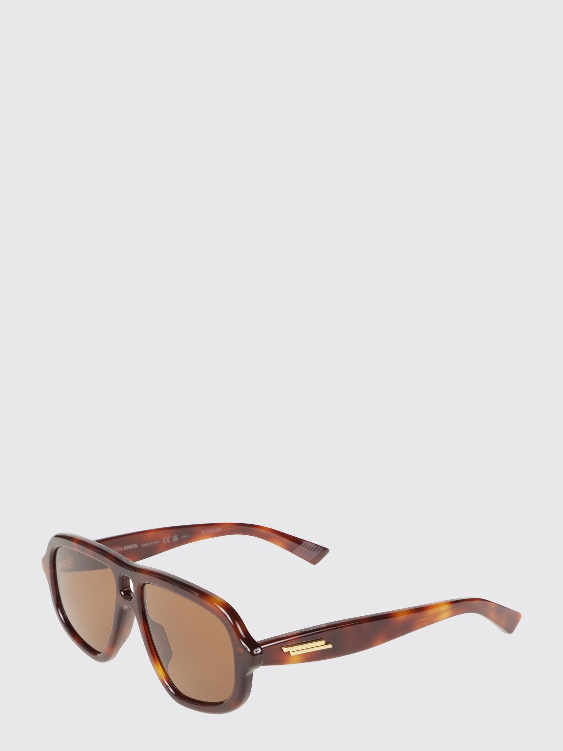 BOTTEGA VENETA Aviator Sunglasses in Acetate with Double Bridge