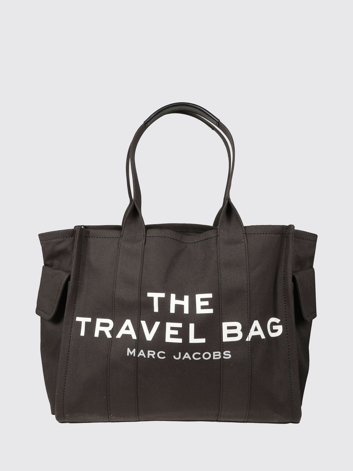 MARC JACOBS The Large Tote Bag in Cotton with Removable Shoulder Strap