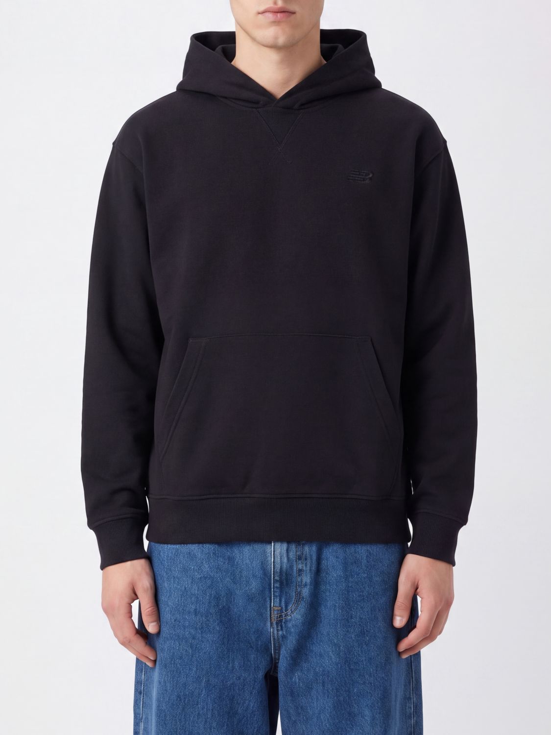 NEW BALANCE Athletics French Terry Hoodie aus Baumwolle in Relaxed Fit